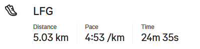 5k score